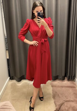 Sukienka Ava - czerwona