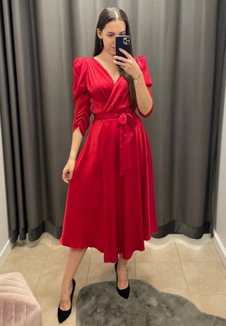 Sukienka Ava - soczysta czerwień