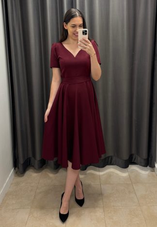 Sukienka Rubi - bordowa
