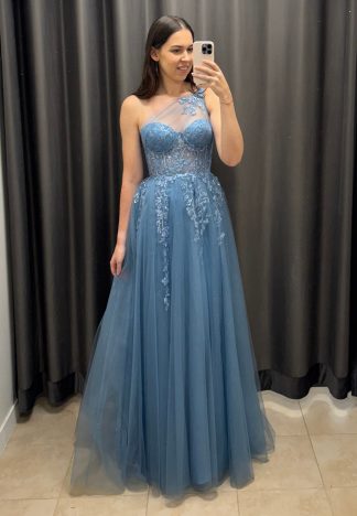 Sukienka Amara - błękitna