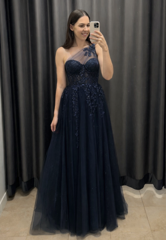 Sukienka Amara - granatowa