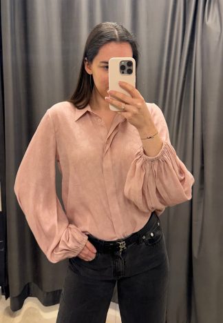 Koszula Blush - pudrowy róż