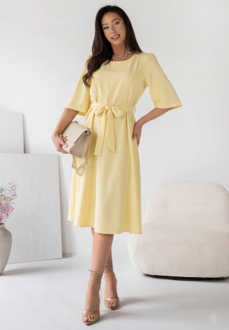 Sukienka Letycja - żółta