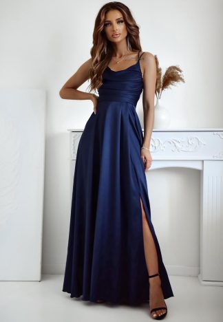 Sukienka Valeria - granatowa